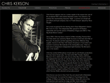 Tablet Screenshot of chriskerson.com